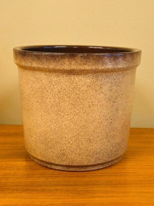 Grote Vintage West Germany Bloempot Bloempotten, Tuin en Terras, Bloempotten, Zo goed als nieuw, Aardewerk, Binnen, Minder dan 25 cm