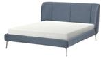 IKEA TUFJORD Bed, 180x200 cm, Ophalen, Gebruikt, Blauw, Tweepersoons