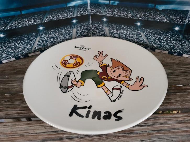 Uefa Euro Ek voetbal 2004 bord, Verzamelen, Sportartikelen en Voetbal, Gebruikt, Overige typen, Ophalen