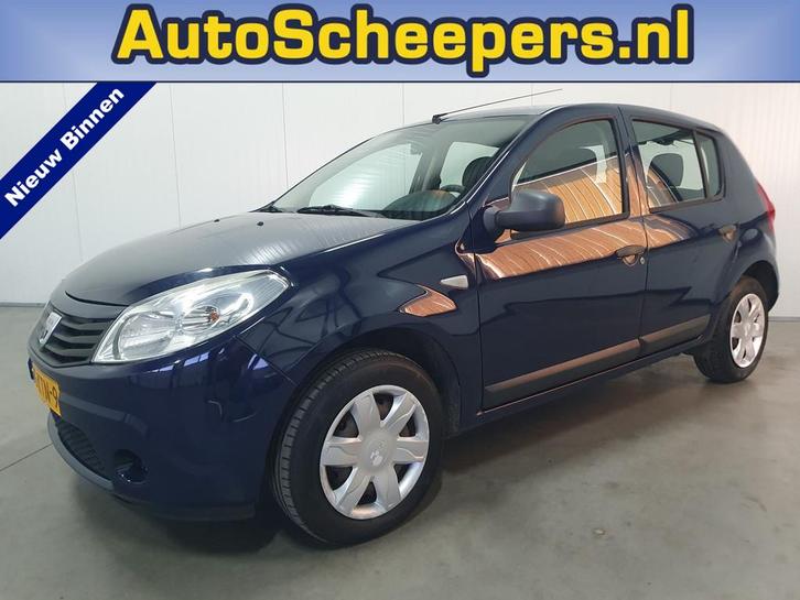 Dacia Sandero 1.4 Ambiance TREKHAAK (bj 2010), Auto's, Dacia, Bedrijf, Te koop, Sandero, ABS, Airbags, Airconditioning, Alarm