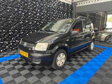 Fiat Panda 1.2 60PK 2007 Zwart | AIRCO-NIEUWE APK-TREKHAAK beschikbaar voor biedingen