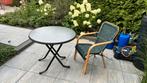 Tuintafel inklapbaar, Tuin en Terras, Tuintafels, Ophalen, Zo goed als nieuw, Rond