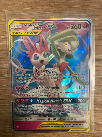 Gardevoir & Sylveon GX (UNB 130) beschikbaar voor biedingen