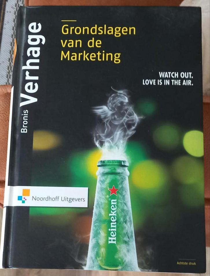 Bronis Verhage - Grondslagen van de marketing, Boeken, Economie, Management en Marketing, Zo goed als nieuw, Ophalen of Verzenden