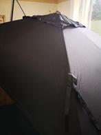 Zweefparasol met nieuw doek 3x3m, Tuin en Terras, Parasols, Ophalen, Gebruikt, Zweefparasol