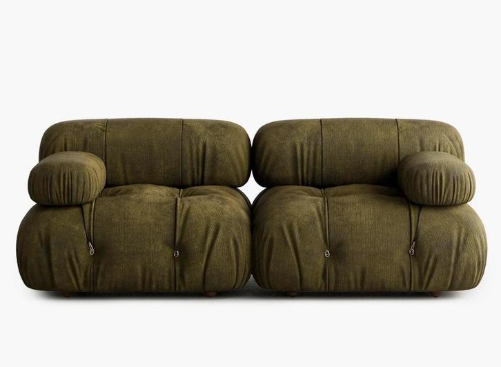 B&B Italia Cameleonda Bank - Vintage Design, Huis en Inrichting, Fauteuils, Gebruikt, Stof, 75 tot 100 cm, Ophalen