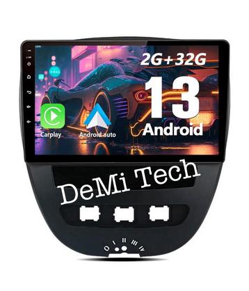 Peugeot 107 Citroen C1 Toyota Aygo 2GB/32GB CarPlay Nieuw! beschikbaar voor biedingen