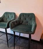 Hoge stoelen prijs is voor 2 stoelen, Huis en Inrichting, Barkrukken, 2 krukken, Ophalen, Zo goed als nieuw, 60 tot 90 cm