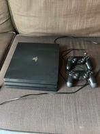 Ps4 pro, Spelcomputers en Games, Spelcomputers | Sony PlayStation 4, Gebruikt, Met 2 controllers, Ophalen of Verzenden, 1 TB