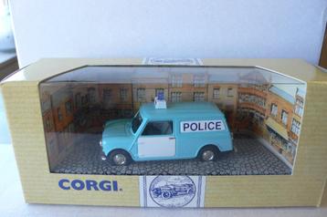 austin/morris mini van police -corgi   1/43-HAGELNIEUW!!!!! beschikbaar voor biedingen