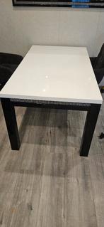Hoogglans eettafel, Huis en Inrichting, Tafels | Eettafels, Ophalen, 200 cm of meer, 50 tot 100 cm, Zo goed als nieuw