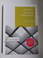 Praktisch burgerlijk procesrecht 9789001846138, Boeken, Studieboeken en Cursussen, Ophalen of Verzenden, Zo goed als nieuw, Noordhoff Uitgevers