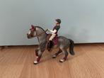 Schleich 42456 Trakehner wedstrijd merrie met ruiter, Ophalen of Verzenden, Zo goed als nieuw, Paard, Beeldje of Figuurtje