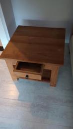 2 stuks houten nachtkastje bijzettafel 59x59x45cm, Diversen, Ophalen of Verzenden, Gebruikt