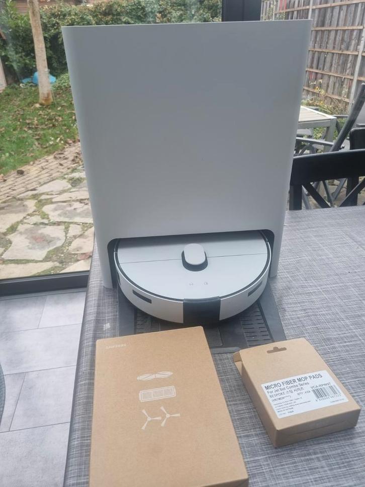 Samsung jet bot stem combo plus, Witgoed en Apparatuur, Stofzuigers, Gebruikt, Robotstofzuiger, Stofzak, Ophalen of Verzenden