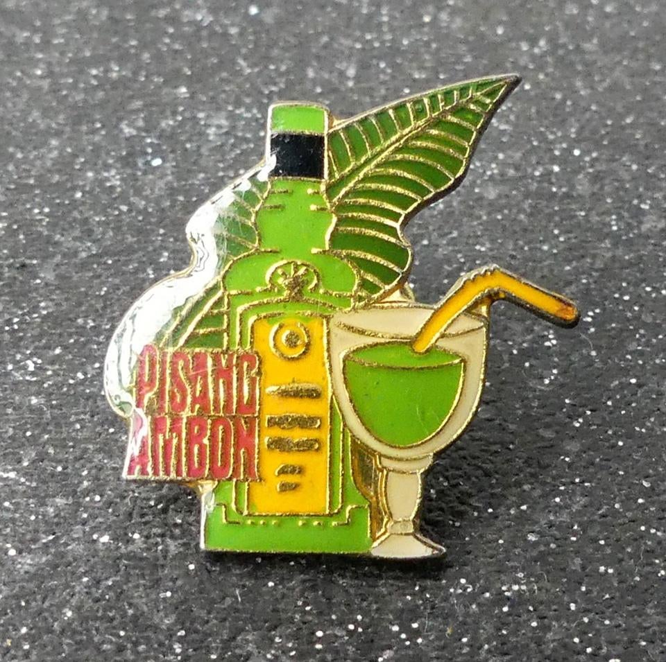 Pisang Ambon pin speldje, Verzamelen, Ophalen of Verzenden, Gebruikt, Merk, Speldje of Pin