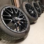 19" Originele Mercedes C63 S AMG breedset velgen. (19 Inch), Auto-onderdelen, Banden en Velgen, Gebruikt, Banden en Velgen, Personenwagen