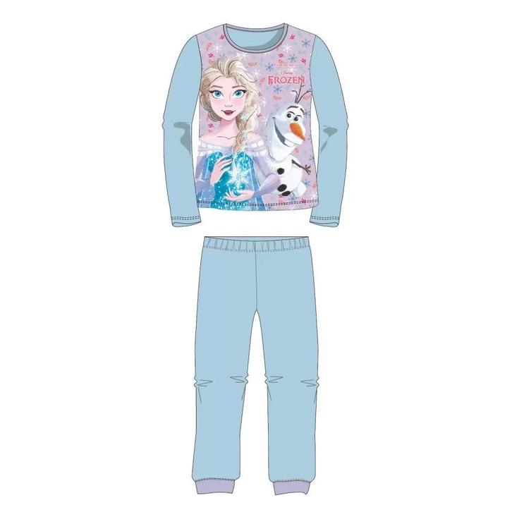 Frozen pyjama Elsa en Olaf blauw katoen maat 98, Kinderen en Baby's, Kinderkleding | Maat 98, Nieuw, Meisje, Nacht- of Onderkleding