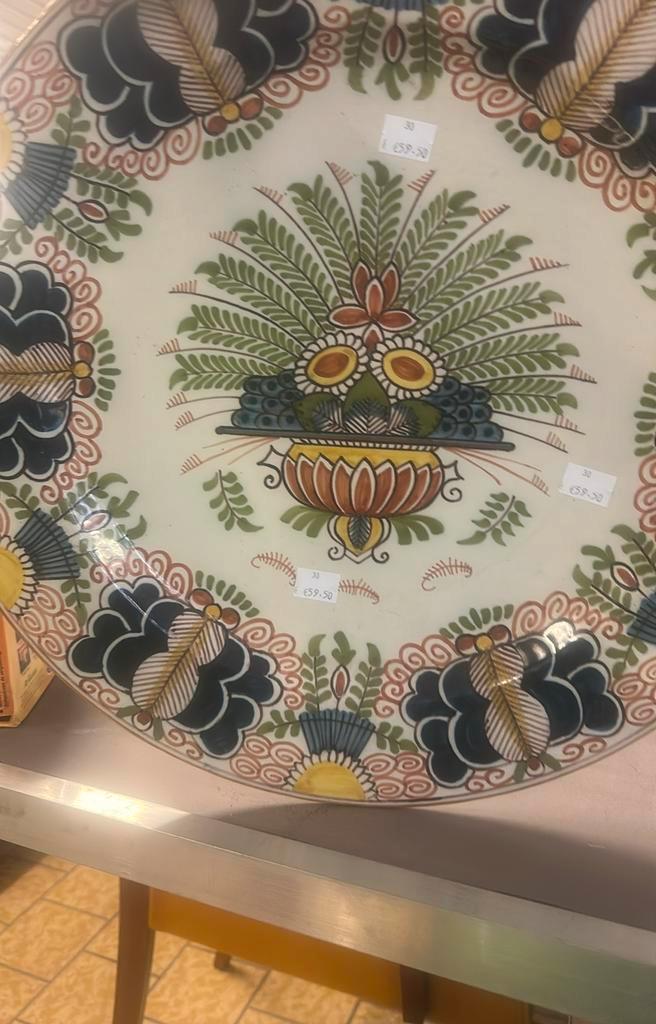 Porseleine schaal ( Merk : Makkum ), Antiek en Kunst, Antiek | Porselein, Ophalen