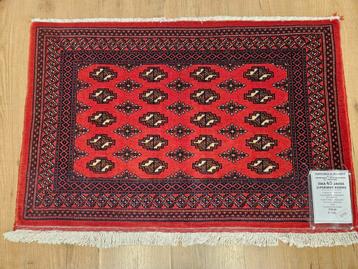 Handgeknoopt oosters tapijt bochara 64x90 beschikbaar voor biedingen