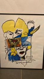 Herman Brood Zeefdruk Madonna - Gesigneerd 1993, Ophalen of Verzenden