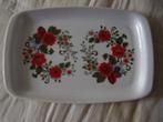 schaal aardewerk mancave bloem servies serveren hapje sfeer, Schaal, Ophalen of Verzenden, Zo goed als nieuw, Rechthoekig