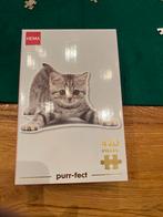 Hema Poes Puzzel 420 Stukjes + Puzzelkleed, Ophalen, Minder dan 500 stukjes, Zo goed als nieuw, Legpuzzel