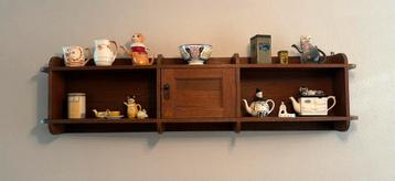 Unieke grote Hangkast 200x50 cm Art deco - Haagse school beschikbaar voor biedingen