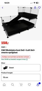 C&C kooi/loft zwart, Ophalen