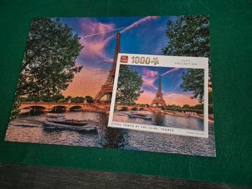 Puzzel 1000 stukjes eiffeltoren beschikbaar voor biedingen