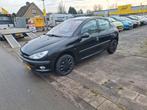 Peugeot 206 1.4 16V XT 5D 2004 Zwart, Auto's, Peugeot, Voorwielaandrijving, 1360 cc, 4 cilinders, Zwart