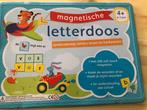 Magnetische letterdoos, Kinderen en Baby's, Ophalen of Verzenden, Zo goed als nieuw