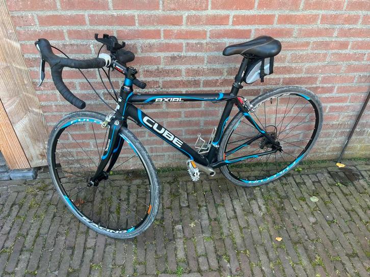 Racefiets cube axial, Fietsen en Brommers, Fietsen | Racefietsen, Gebruikt, Dames, Overige merken, Meer dan 20 versnellingen, 28 inch