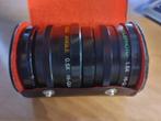 Optron converter kit video wide 0.5x / tele 1.5x 49-52mm dra, Ophalen of Verzenden, Zo goed als nieuw, Macrolens
