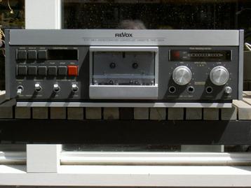 Revox B710mk2 cassettedeck is gereviseerd beschikbaar voor biedingen