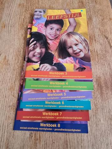 Leefstijl Werkboeken 3 t/m 8 beschikbaar voor biedingen