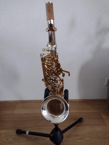 Gebogen sopraansax PMauriat System 76 II Als nieuw! beschikbaar voor biedingen