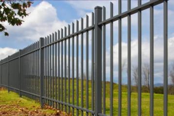 Promo! ca 32m nieuw spijlenhekwerk antraciet beschikbaar voor biedingen