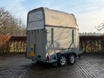 Zeer nette 1.5 paards hotra met kunstof vloer en zadelkamer, Ophalen, Hotra, Zo goed als nieuw, 1½-paards trailer
