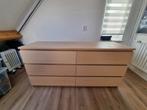 Ikea malm ladekast licht eiken, Ophalen, Gebruikt, 5 laden of meer, 150 tot 200 cm