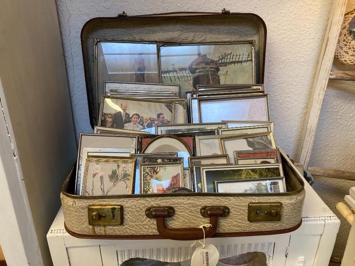 Brocante fotolijstjes, Antiek en Kunst, Curiosa en Brocante, Ophalen of Verzenden