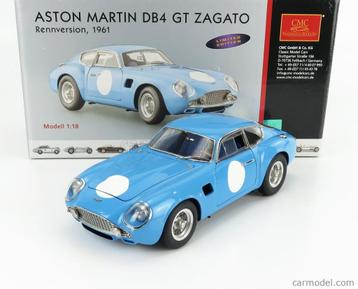 1:18 Aston Martin DB4 Zagato Rennversion 1961 CMC M-140 beschikbaar voor biedingen