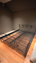 Bedframe met Auping spiraal 180x220, Huis en Inrichting, Gebruikt, Zwart, Tweepersoons, Ophalen of Verzenden