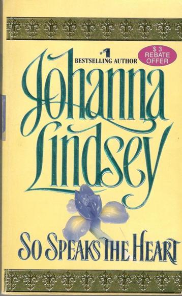 Johanna Lindsey - So Speaks the Heart. beschikbaar voor biedingen