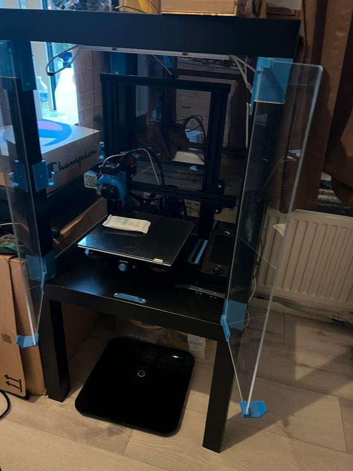 Ender 3 V2 3D Printer met veel upgrades, Computers en Software, 3D Printers, Zo goed als nieuw, Ophalen
