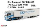 WSI Models Daf XG + DKJ transport, Hobby en Vrije tijd, Modelauto's | 1:50, Ophalen of Verzenden, Nieuw, Bus of Vrachtwagen, Wsi