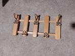 Houten kapstok, Ophalen of Verzenden, Hout, Wandkapstok, Minder dan 100 cm