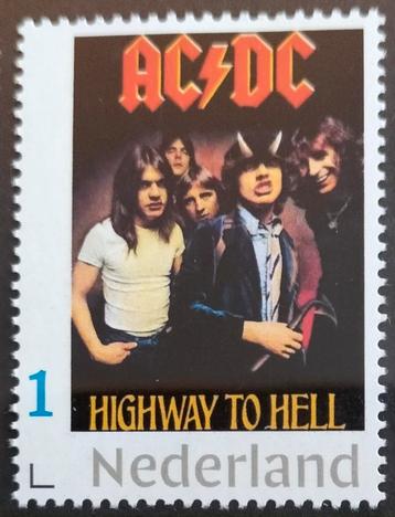 Persoonlijke Postzegel AC/DC Postfris. beschikbaar voor biedingen
