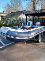 Mooie rubberboot met Honda 8pk en trailer, Watersport en Boten, Overige merken, Gebruikt, Ophalen of Verzenden, Benzine