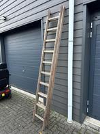 Houten ladder ter decoratie, Doe-het-zelf en Verbouw, Ladders en Trappen, Ophalen, Gebruikt, Ladder, 2 tot 4 meter